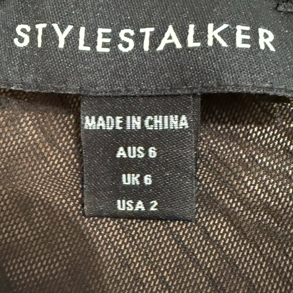 Stylestalker Black Ruched Mini Dress - Picture 5 of 5